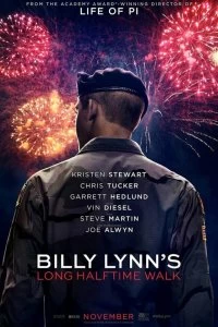 Постер Долгий путь Билли Линна в перерыве футбольного матча (Billy Lynn's Long Halftime Walk)