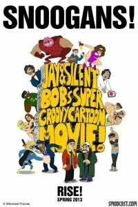 Постер Супер-пупер мультфильм от Джея и Молчаливого Боба (Jay and Silent Bob's Super Groovy Cartoon Movie)