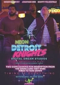 Постер Неоновые рыцари Детройта (Neon Detroit Knights)