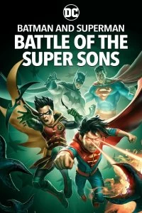 Постер Бэтмен и Супермен: Битва супер сынов (Batman and Superman: Battle of the Super Sons)