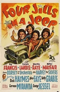 Постер Четыре девушки в джипе (Four Jills in a Jeep)