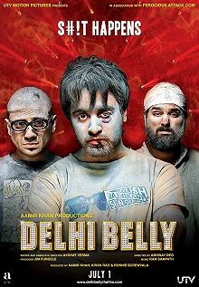 Постер Однажды в Дели (Delhi Belly)